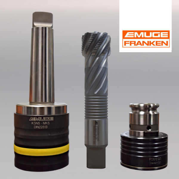 Filet cu mandrina KSN pentru filetarea pieselor mari